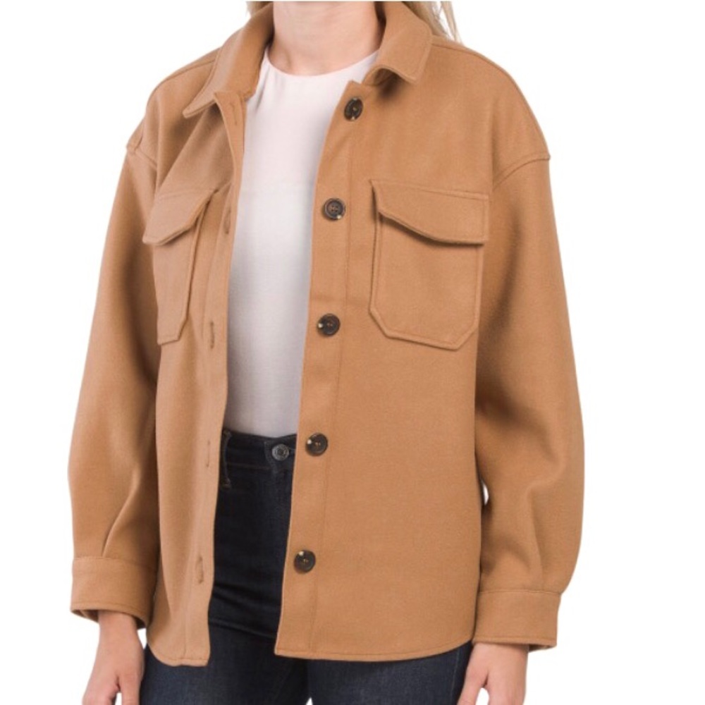 Avec Les Filles Boxy Shacket